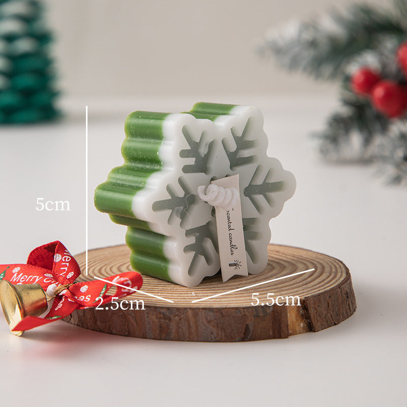 Candela Regalo “Fiocco di Neve”