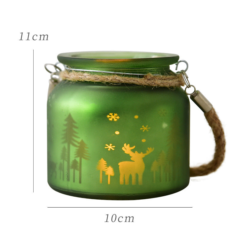 Porta Candele Natalizio